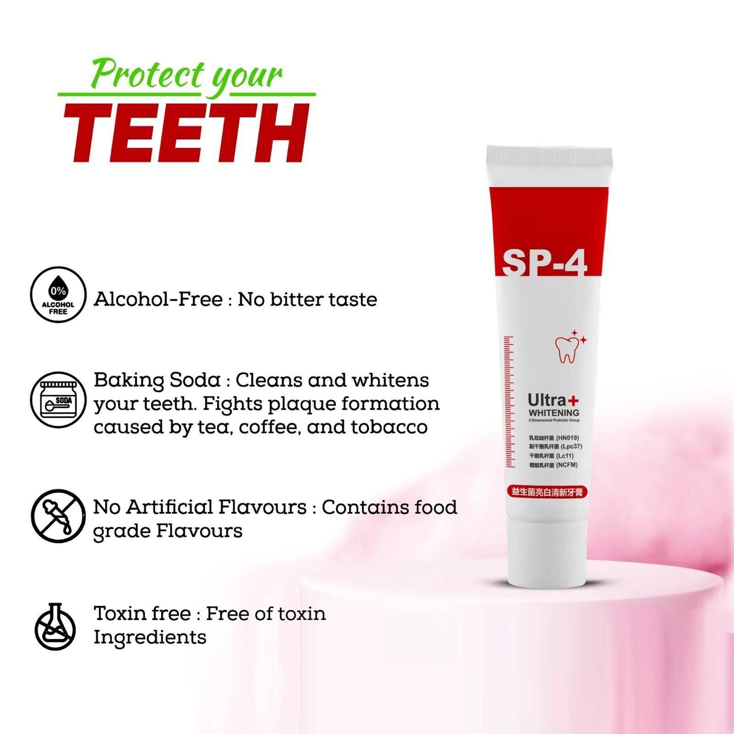 Probiotic Whitening Toothpaste