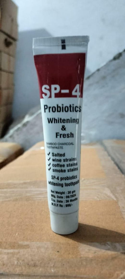 Probiotic Whitening Toothpaste
