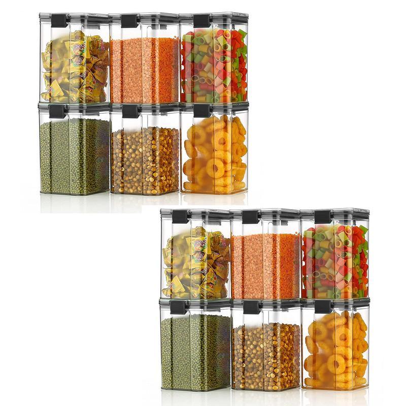 Air-Tight Kitchen Storage Containers pack of 4